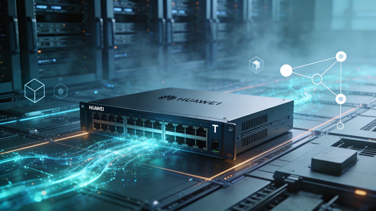 Huawei Unveils Industry's First 51.2T Liquid-Cooled Switch Leading Green Data Center Transformation